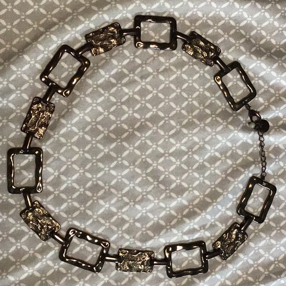 Bronze colored necklace